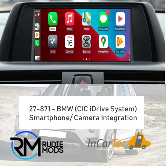 BMW X6 E71 Smartphone / Camera integration kit for CIC Idrive Nav System