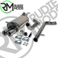 Jetex Exhaust Audi A3 (8L) Non-Petrol Turbo + TDI 1996-2003Half System non-res