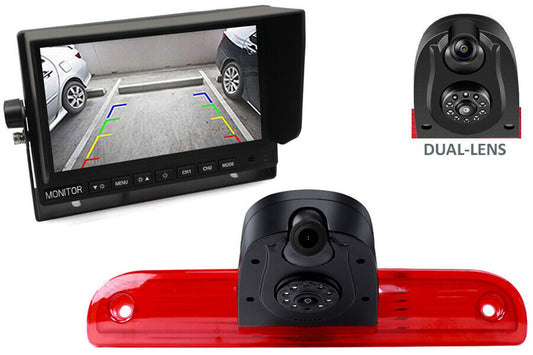 Fiat Ducato, Peugeot Boxer, Citroen Relay DUAL LENS brake light camera