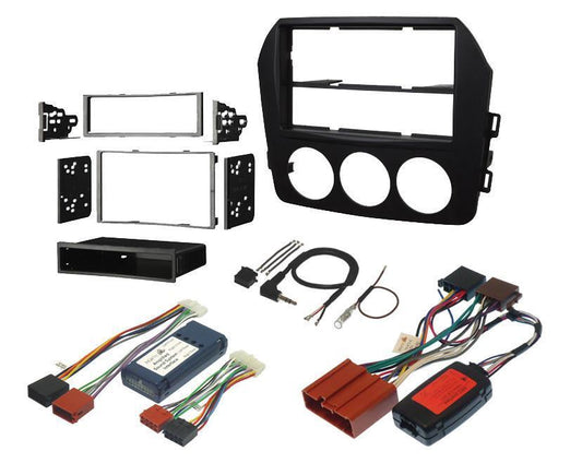 InCarTec FK-377 Mazda MX-5 09-15 Single Double Din Complete Stereo Fitting Kit
