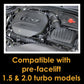 PRORAM Air Filter Intake Kit to fit F56 Mini Cooper 1.5T & Cooper S 2.0T - Oval
