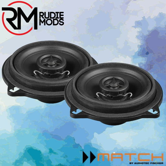 MATCH UP X4BMW-FRT.1 Coaxial Upgrade Speakers - BMW F18 5-Series GT 2011-2017