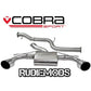 Cobra Sport Ford Focus RS MK2 08-11 Stainless Steel Cat Back System Non Res