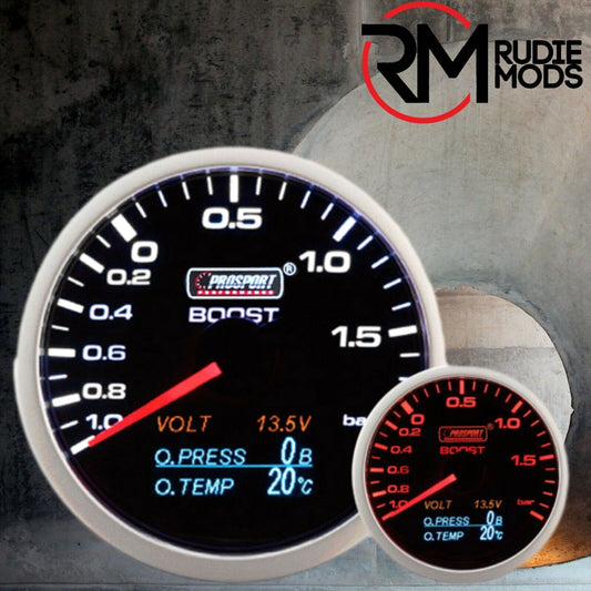 Prosport 60mm 4 In 1 multi display gauge - BAR