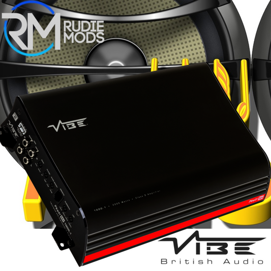 Vibe Powerbox60.4-V9 4 Channel Car Audio Amplifier - 4x 60w @ 4ohms