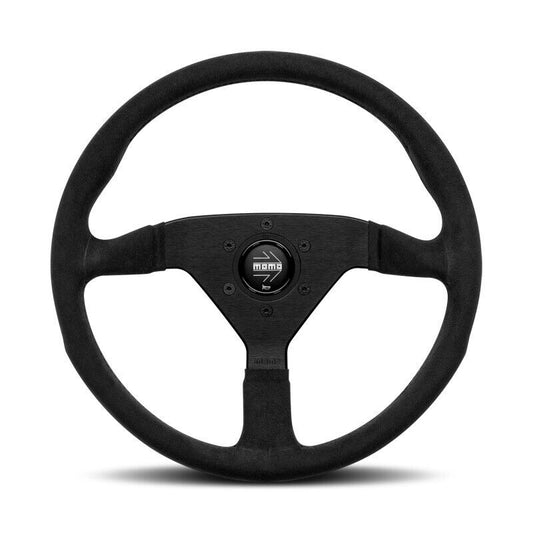 Genuine MOMO Montecarlo Steering Wheel - Microfibre - 350mm