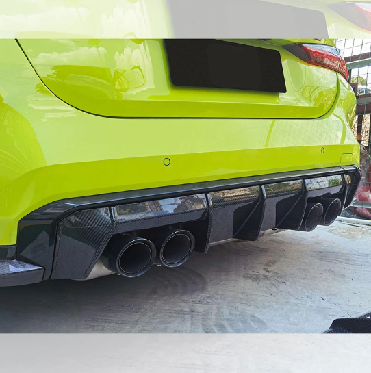 BMW G80 M3 G82 G83 M4 M Performance Style Carbon Fibre Rear Diffuser 21-PRESENT