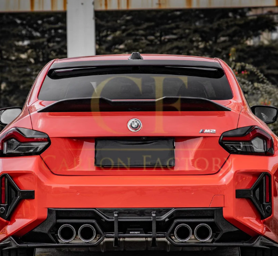 BMW G87 M2 G42 2 Series M Performance Style 1 Pre-Preg Carbon Fibre Boot Spoiler