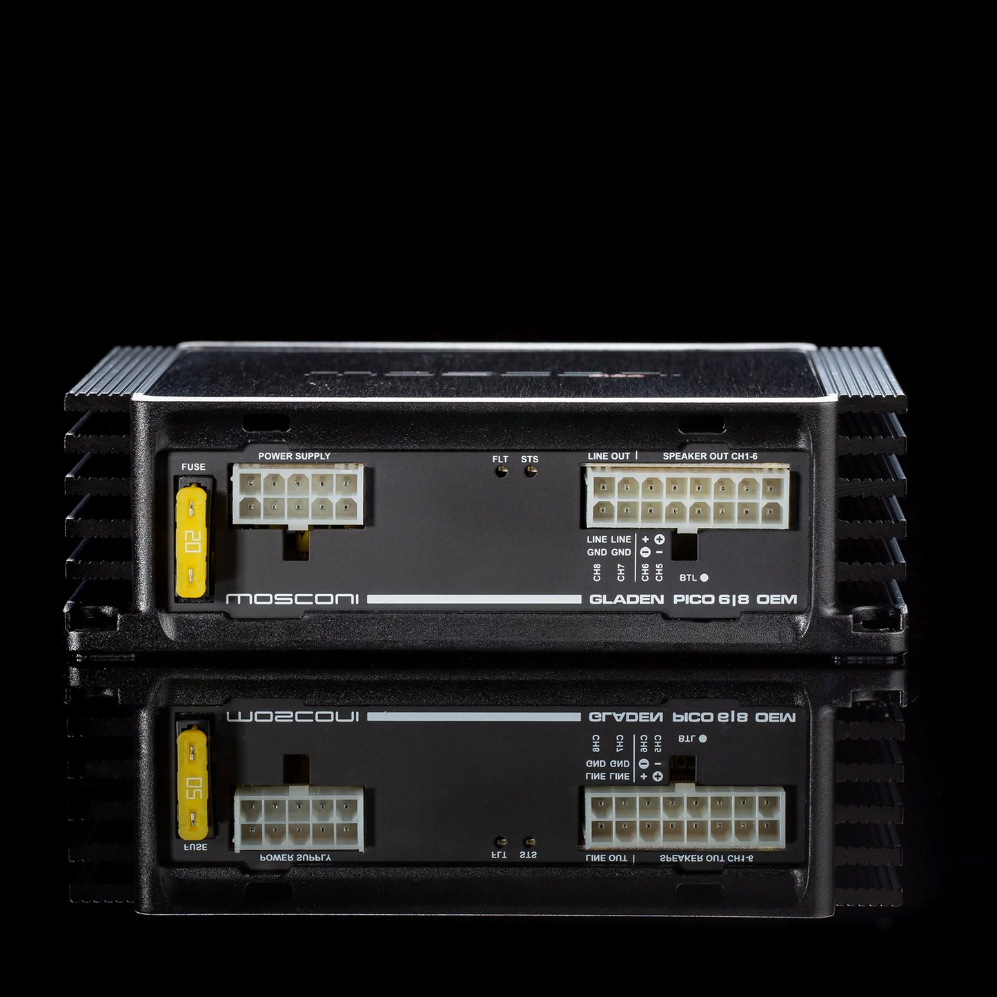 MOSCONI PICO 4 / PICO 4 SA -4 CHANNEL FULL RANGE CLASS D CAR AMPLIFIER