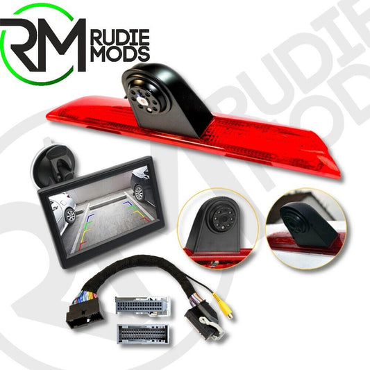 Ford Transit (2014-2019) Van Reversing Back Up Camera With Adaptor Lead Van Cam