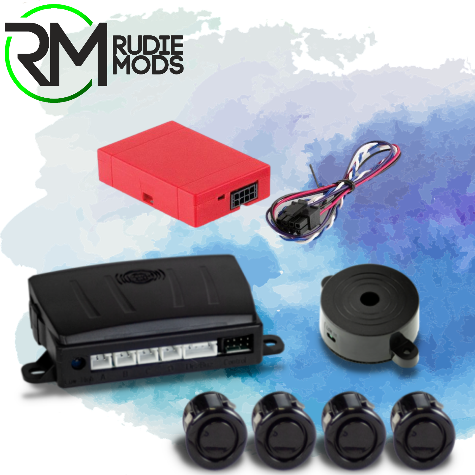Park Safe Front Reversing Parking Sensors Package - Canbus ...