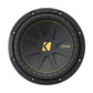 Kicker COMPC 10" SINGLE VOICE COIL SUBWOOFER - 4 OHM 250W RMS KA50CWCS104