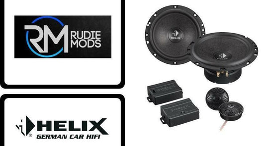 HELIX S 62C 6.5" 100w RMS Component Front Door Car Speaker set #1 Seller