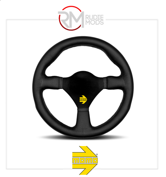 Official MOMO MOD.26 STEERING WHEEL - BLACK SUEDE Ø290mm M11150262921L