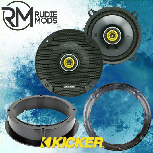 VW Golf MK4 1998 - 2004 Kicker 17cm Front Door Speaker Upgrade Kit
