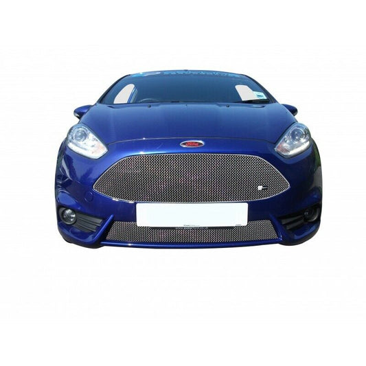 Zunsport Ford Fiesta ST Mk 7.5 - Front & Rear Grille Set - SILVER