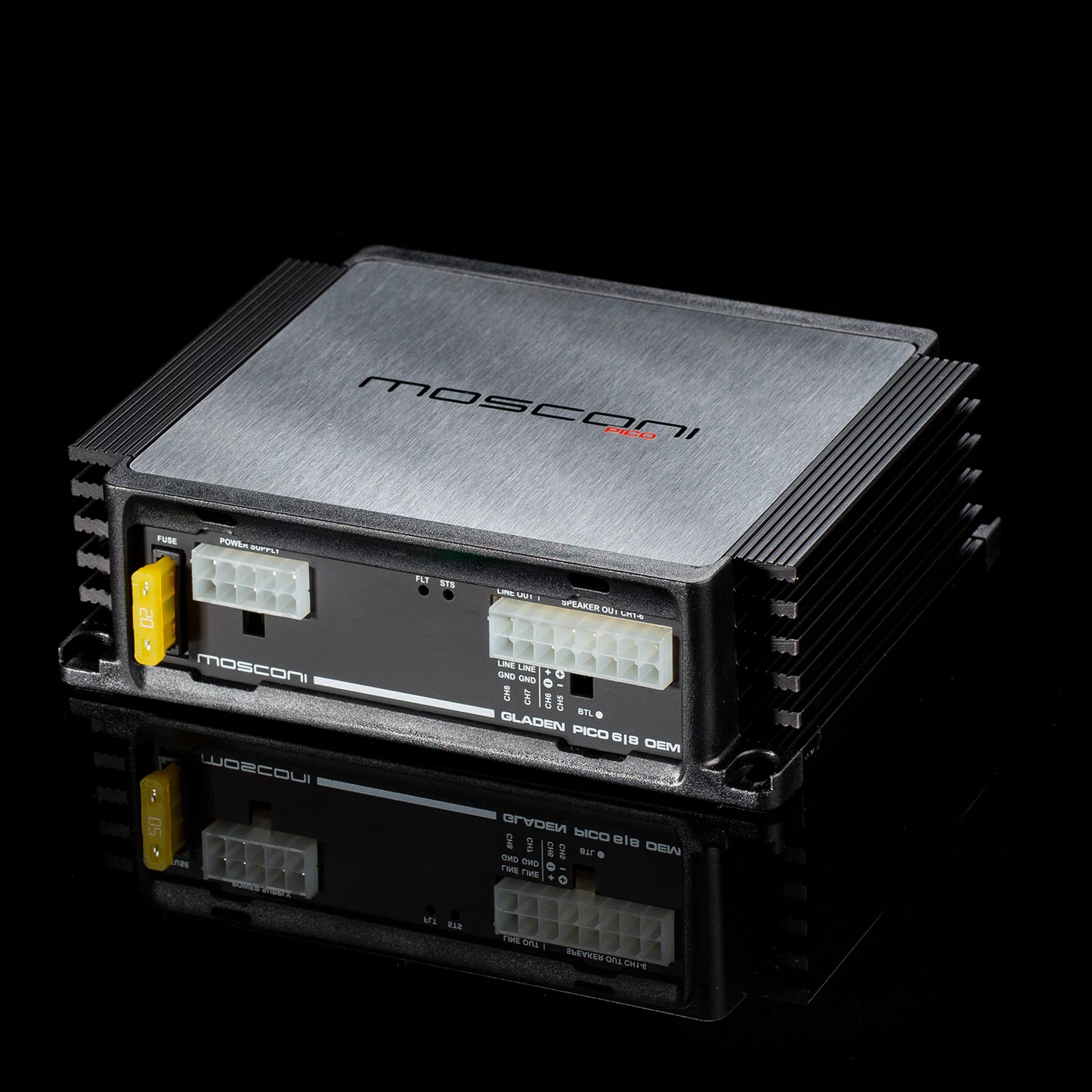 MOSCONI PICO 4 / PICO 4 SA -4 CHANNEL FULL RANGE CLASS D CAR AMPLIFIER
