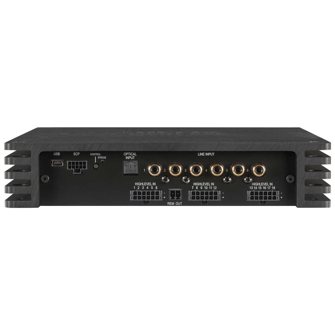Helix V EIGHTEEN DSP 18-channel amplifier with integrated 20-channel DSP