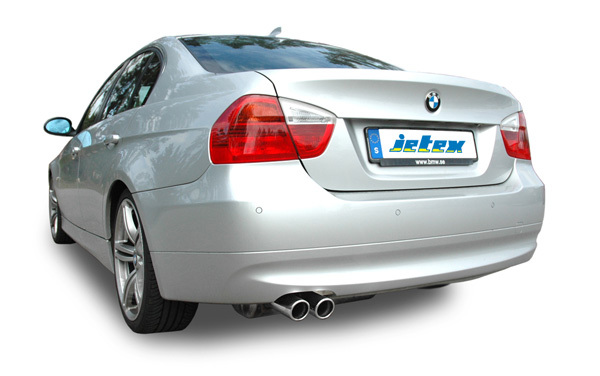 Jetex Exhaust BMW 325i/330i E90/E91/E92 03/2007+ Back Silencer + Connecting Pipe