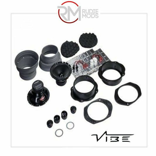 New VIBE OPTISOUND VW 6.5" Component Speaker Kit For VW Jetta OPTIVWKT-V