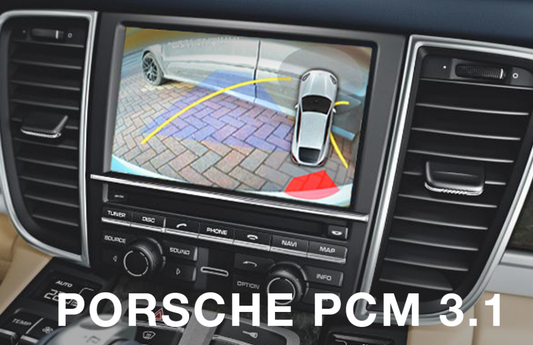 Reverse Camera Integration Kit to fit Porsches with the PCM 3.1 system fitted