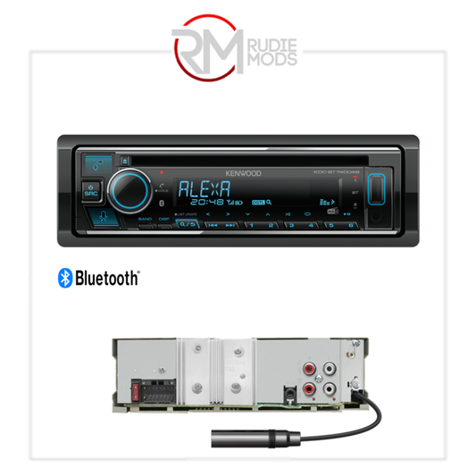 Kenwood CD/USB Receiver with Bluetooth, Spotify Connect & Digital Radio DAB+ KDC