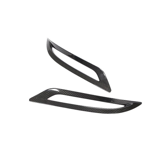 Tesla Model 3 2016-2020 Carbon Factory Dry Carbon Rear Bumper Reflector Cover