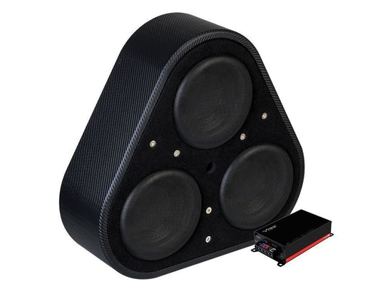 Vibe BLACKAIRP8-V6 Triple 8 Inch Subwoofer Enclosure + Powerbox400.1