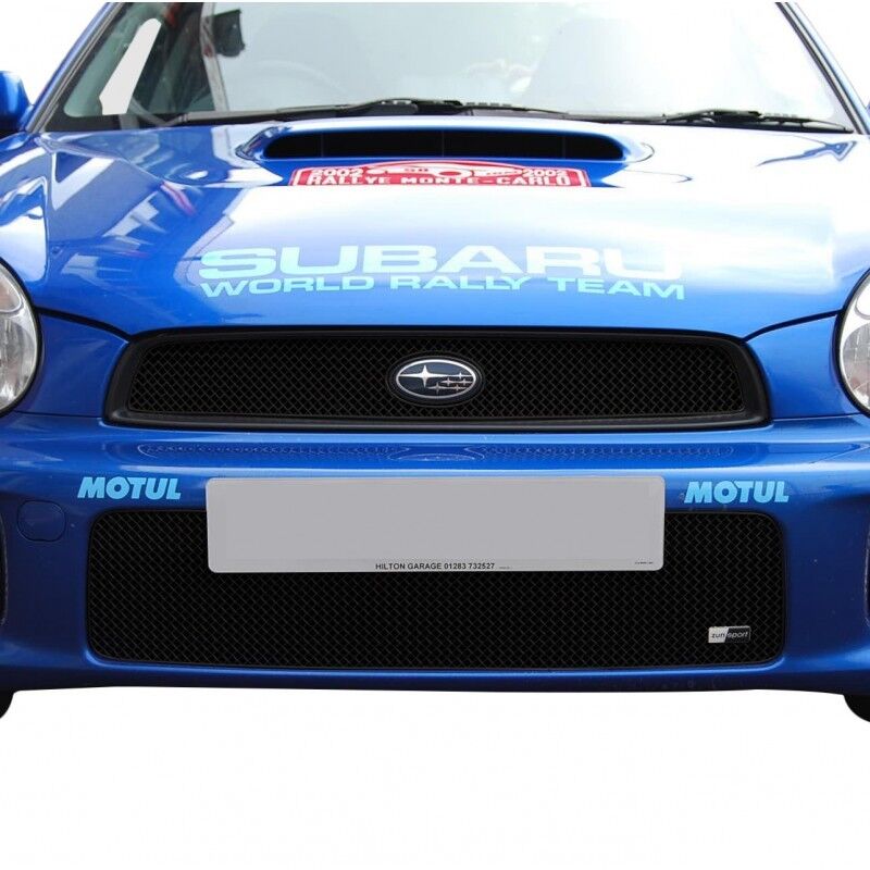 Zunsport Fits Subaru Impreza Bug Eye BLACK Front Full Grille Set