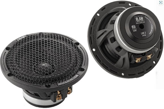 BLAM LIVE LFR80 80mm (3 inch) full-range driver speakers (PAIR) 25W