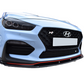 ZUNSPORT HYUNDAI I30N PRE-FACELIFT - FRONT GRILLE SET - BLACK