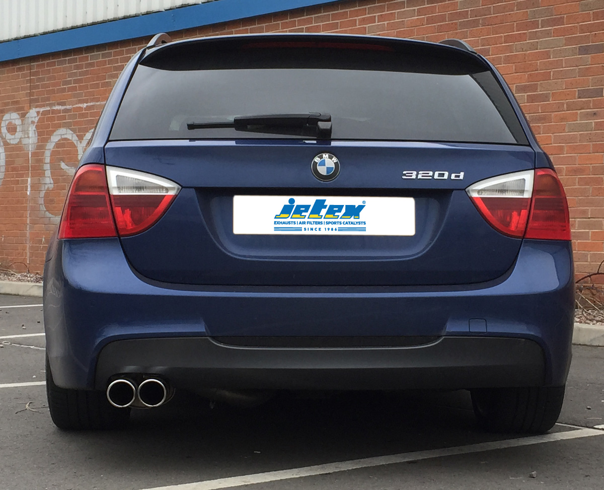 Jetex Exhaust for BMW 316D E90 2005-2012 Back Box