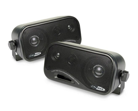 CALIBER CSB-2 3 Way Shelf Car Van Boat Motorhome Camper Pod Speakers 120w