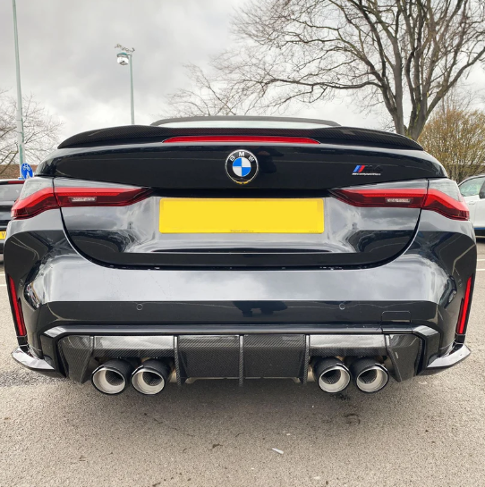 BMW G80 M3 G82 G83 M4 M Performance Style Carbon Fibre Rear Diffuser 21-PRESENT