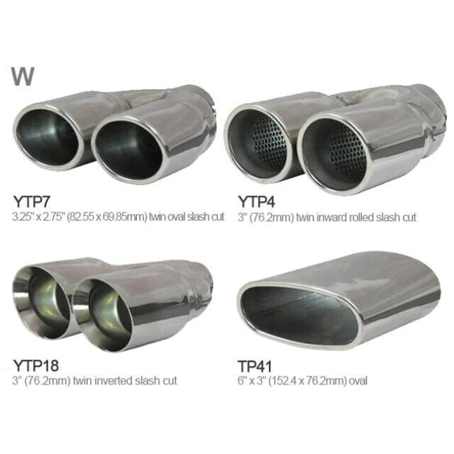 COBRA SPORT Twin Tip Cat Back Performance Exhaust for AUDI A3 8P 2.0 TDI 140PS