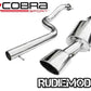 Cobra Sport Seat Leon MK1 1.9 TDi Cat Back Exhaust System Non Resonated