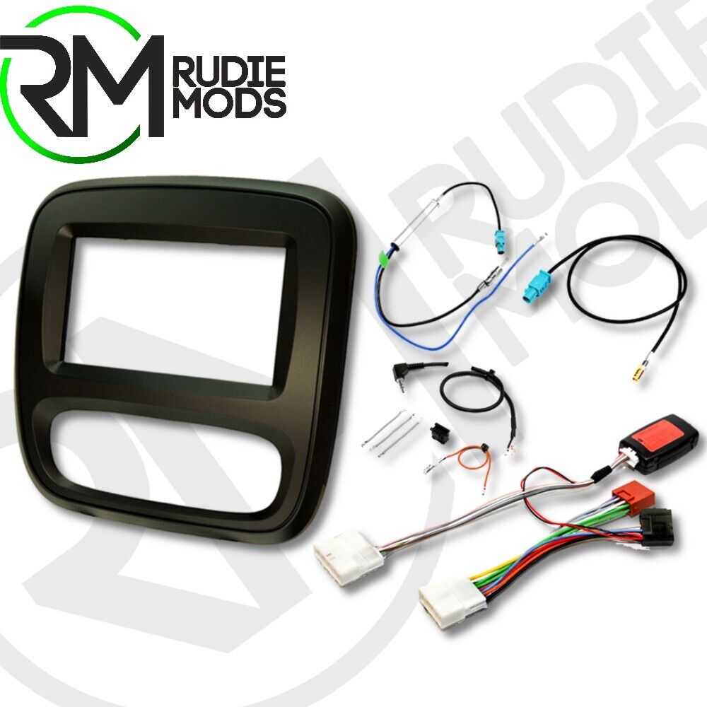 Vauxhall Vivaro (2014 ) Double DIN Stereo Upgrade Fitting Kit (STANDARD RADIO)