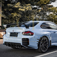 BMW G87 M2 M Performance Style Pre-Preg Carbon Fibre Rear Bumper Trims 2023-