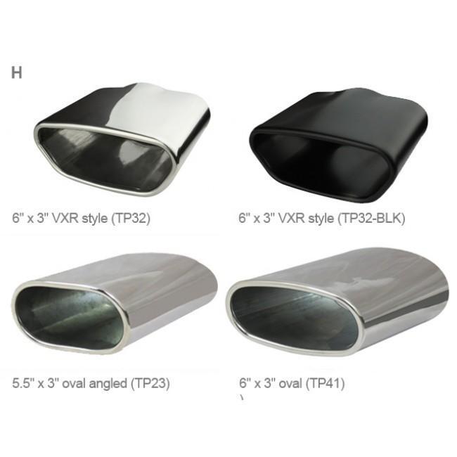 Cobra Sport Vauxhall Astra H VXR Cat Back System 2.5" bore Resonated