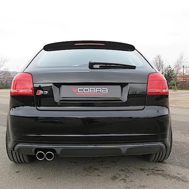 COBRA SPORT Audi S3 8P 5 DOOR 06-12 Cat Back Performance Exhaust Resonated