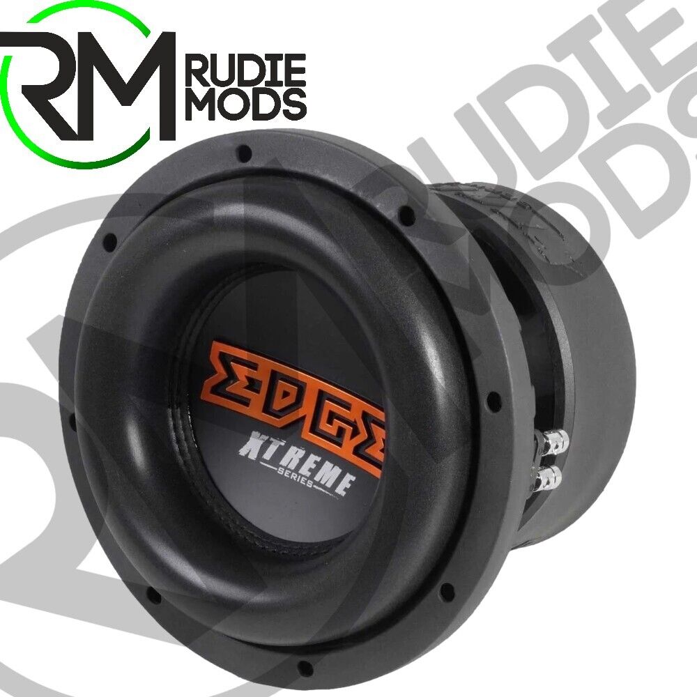 EDGE EDX10D2 XTREME SERIES 10” MAX DUAL 2OHM Car SPL SUBWOOFER 1500W RMS