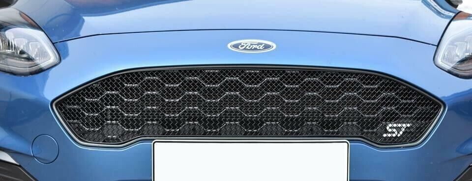 Zunsport Black Upper Front Grille for Ford Fiesta ST MK8 2018- ZFR71618B