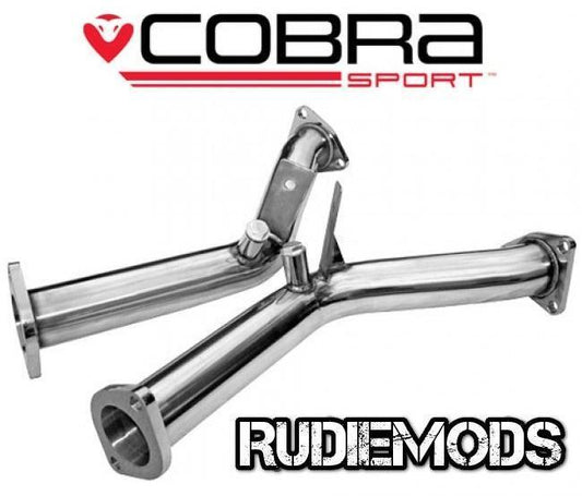 Cobra Sport fits 370z 2009-2013 Stainless Steel De-Cat Exhaust Pipe