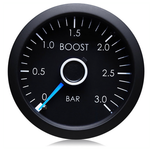 Diesel 52mm VW Blue Needle Boost Gauge (0-3 BAR)