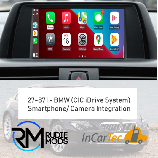 BMW 6-Series E64 Smartphone / Camera integration kit for CIC Idrive Nav System