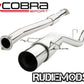 Cobra Sport fits Impreza Turbo 01-07 Cat Back Exhaust Round Pipe Res 2.5"