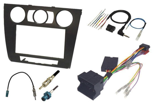 InCarTec FK-883 BMW 1 Series E81 E82 E87 E88 Double Din Stereo Fitting Kit