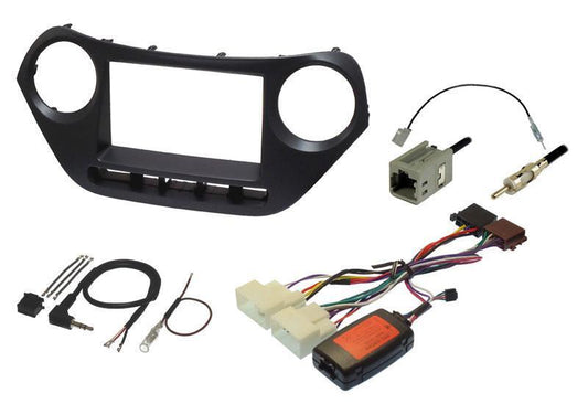 InCarTec FK-969 Hyundai I10 2013 On Double Din Car Stereo Fitting Kit