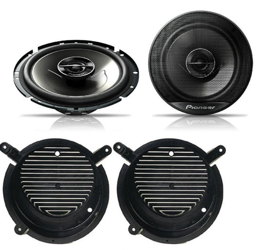 Mercedes SLK 96-04 Pioneer 17cm Front Door Speaker Upgrade Kit 240W