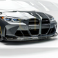 M STYLE CARBON FIBRE FRONT SPLITTER FOR BMW G80 M3 G82 G83 M4 2021-PRESENT